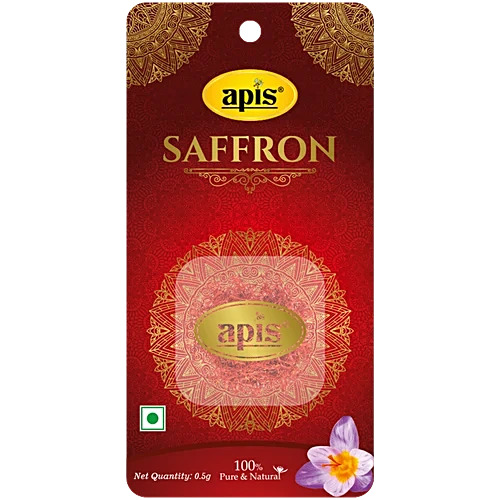 Apis Saffron - 100% Pure & Natural, 0.5 g