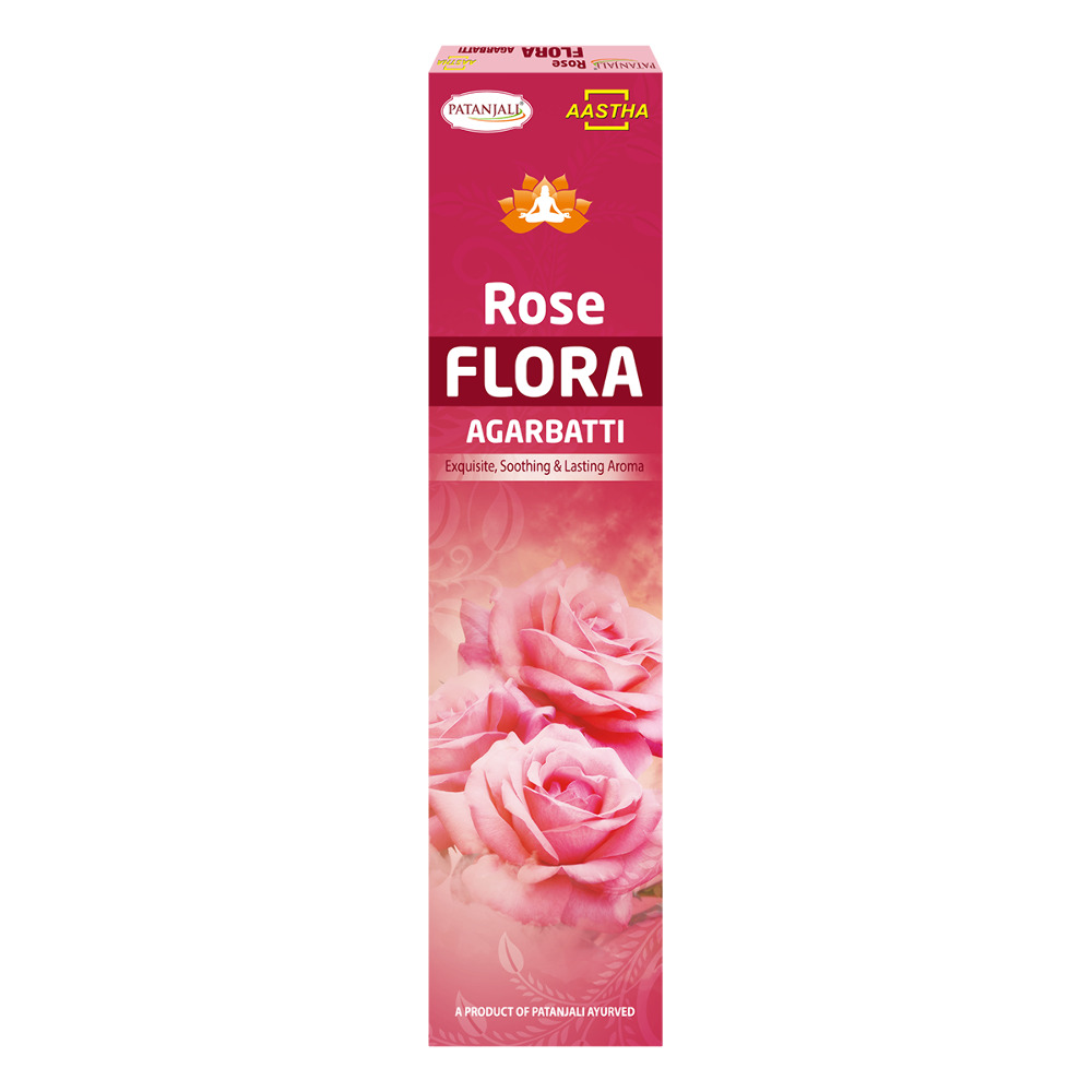 Aashta Patanjali RoseFlora Agarbati