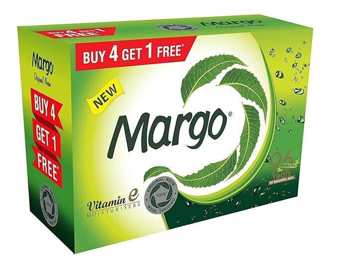 Margo Neem Natural Soap buy 4 get 1 Free