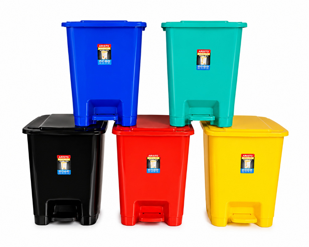 Aristo Magnum Pedal BIn Biohazard Bucket 1N