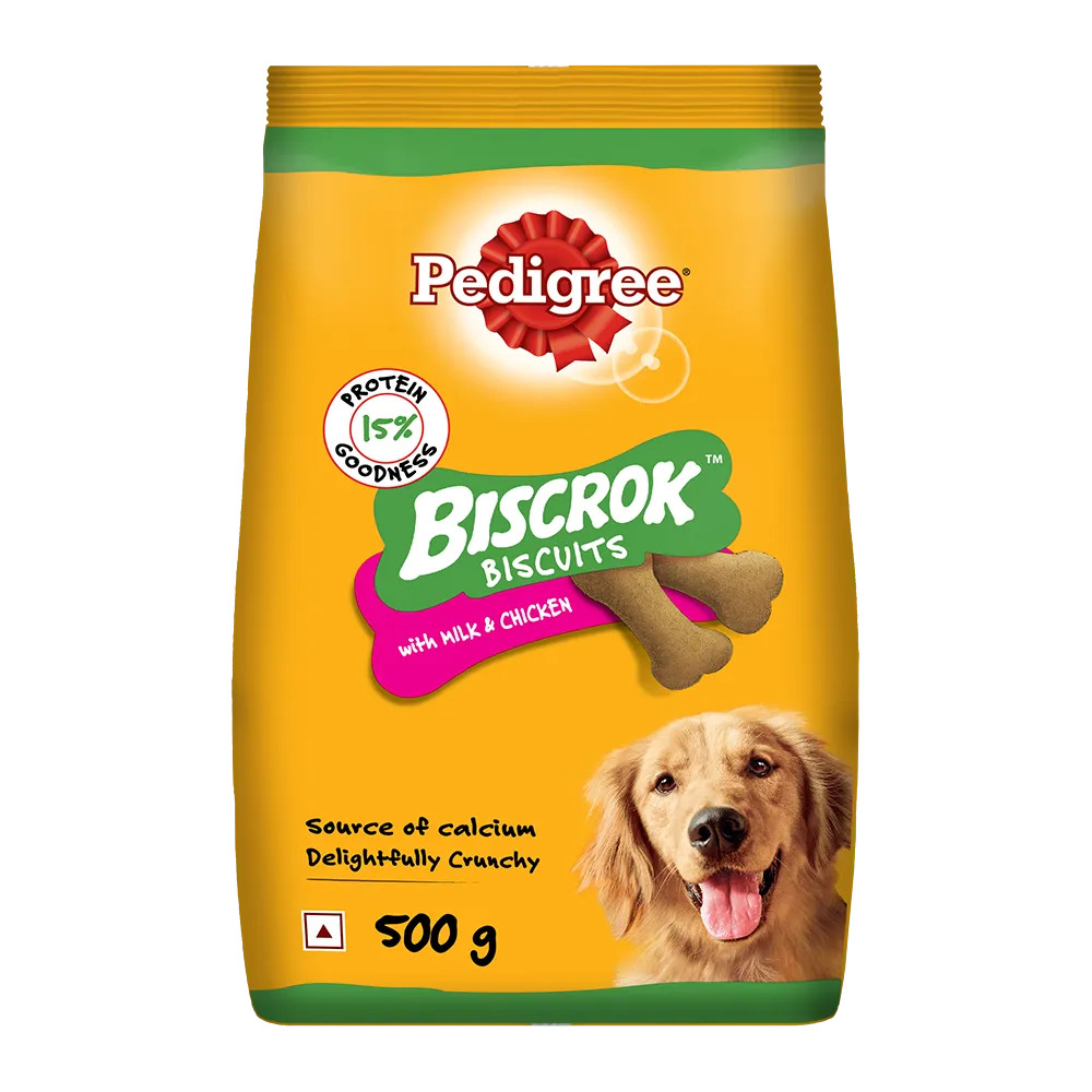 Pedigree Biscrok Biscuits With Chicken 50g