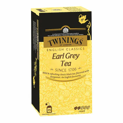 Twinings English Classics Earl Grey Tea 25N