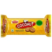 Parle Coconut Crunchy Cookies with Real Coconut 84 g
