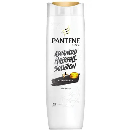 Pantene Pro-v Advanced Hairfall Solution Long Black Shampoo 180 ml
