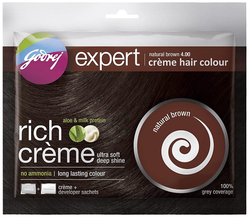 Godrej Expert Rich Creme Natural Brown 4.00 (11g+11ml)