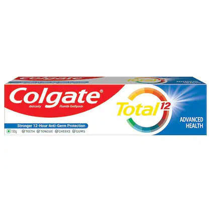 Colgate anticavity fluoride toothpaste total 12 advanced health 150g