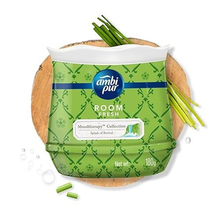 Ambi Pur Room Fresh Splash Of Revival Lemongrass, 180g