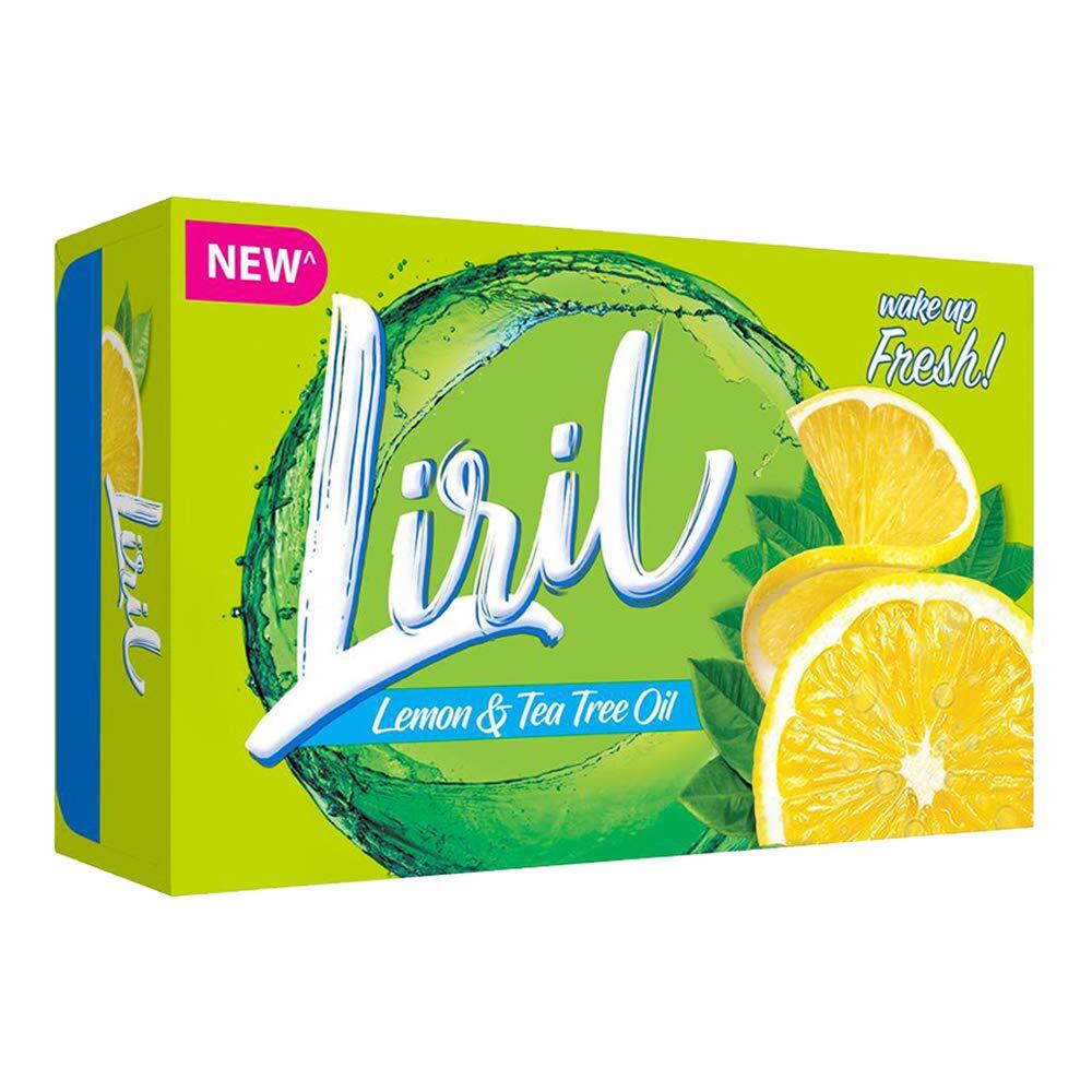 Liril Soap Lime & Tea Tree Oil, 75 gm (pack of 5)