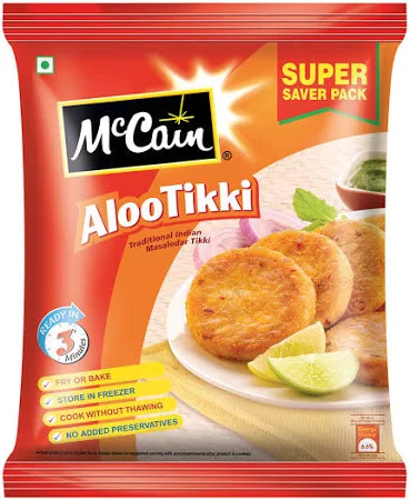 Mccain Aloo Tikki 1.24kg