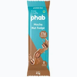 Phab Mocha Nut Fudge Protein Bar 65gm