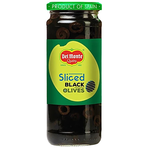 Del Monte Black Olives 450gm
