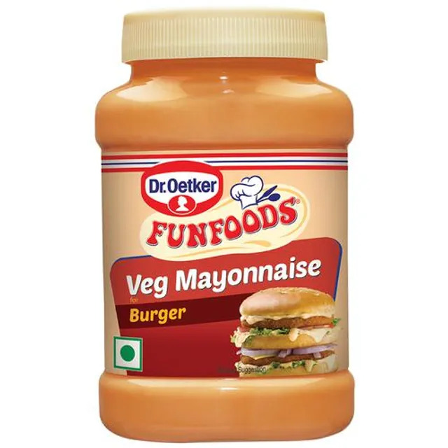 Dr. Oetker Funfoods Veg Mayonnaise for Burger 250g