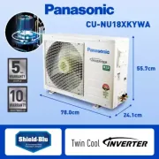 Panasonic 1.5 Ton 5 Star Split Inverter AC with Wi-fi Connect - White  (CS/CU-NU18XKYWA, Copper Condenser)