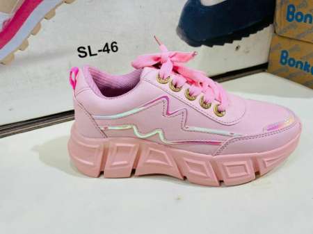 Girls pink sporty shoes for Girls and ladies