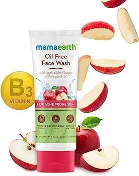 Mamaearth Oil- Free Wash with Apple Cider Vinegar & Salicylic Acid Fro Acne-Prone Skin 100ml