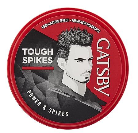 GATSBY Hair Styling Wax - Power & Spikes, For Tough Spikes, Non Sticky, 75g