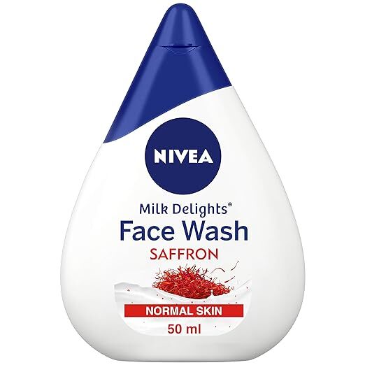 Nivea Milk Delights Saffron Face Wash for Normal Skin 50 ml