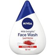 Nivea Milk Delights Saffron Face Wash for Normal Skin 50 ml