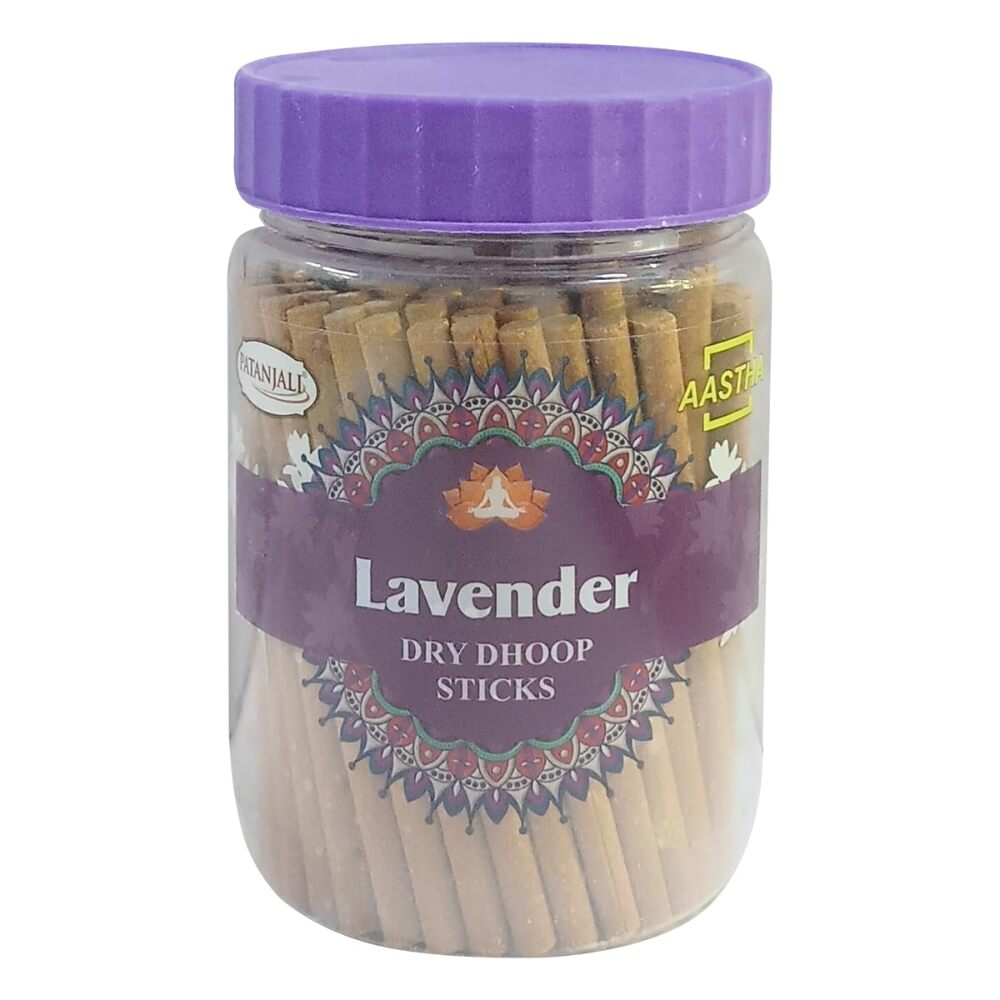 Aastha Lavender Dry Dhoop Sticks 200g