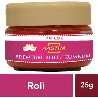 Patanjali Aashta Premium Roli/Kukum 25g