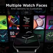 boAt Wave Ultima Max Smart Watch with 1.9" & 2.5D Curved Display, Wireless Charging with Upto 10 Days Battery Life, Multiple Watch Faces, HR & SpO2 Monitoring, 25 Sports Modes, IP68(Pitch Black)