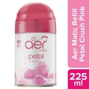 Godrej aer Matic Refill, Automatic Room Freshners - Petal Crush Pink, 225 ml