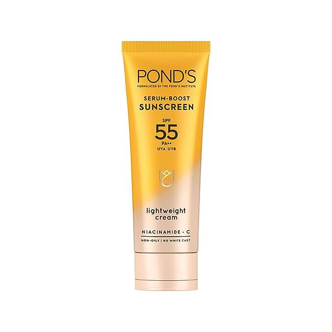 Pond's Serum boost Sunscreen cream SPF 55, 100 gm