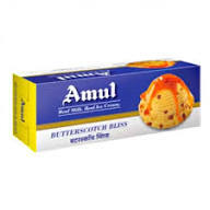 Amul Butterscotch Bliss Ice Cream 750ML Buy 1 Get 1 Free