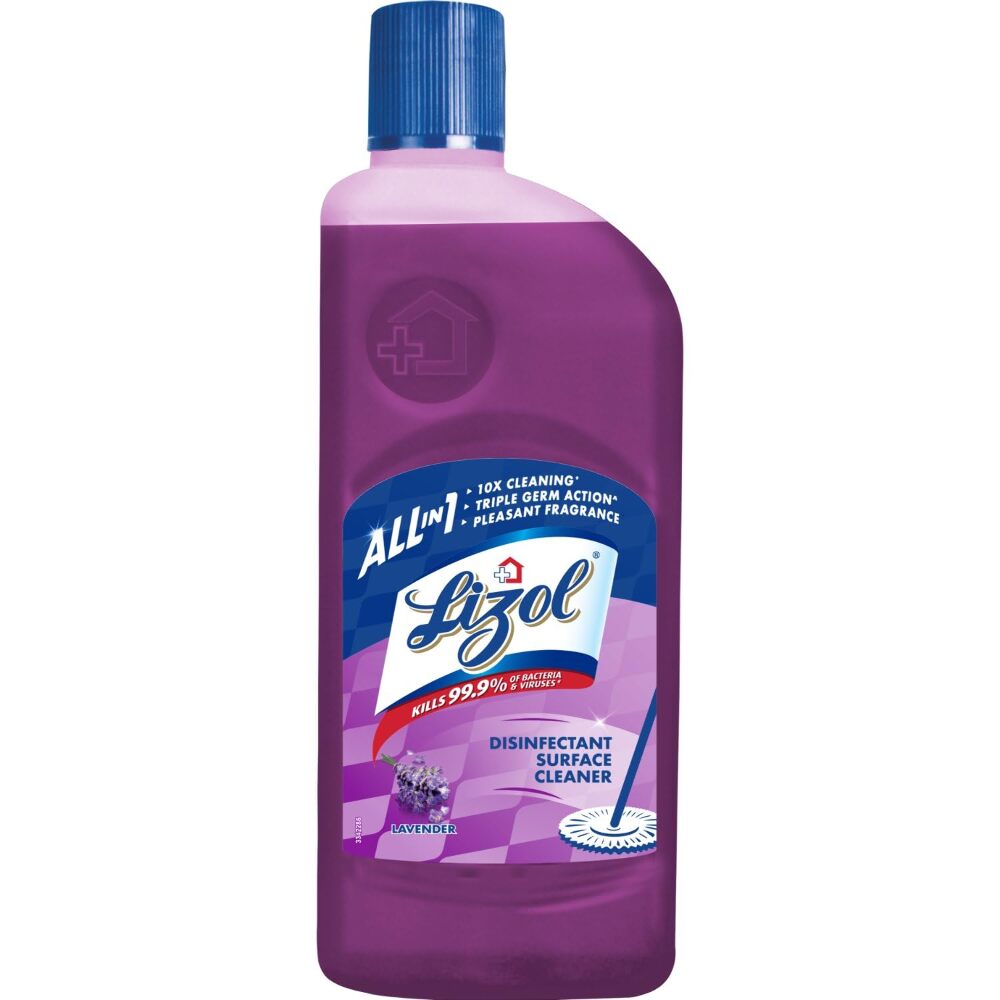 Lizol Disinfectant Surface Cleaner Lavender 625ml