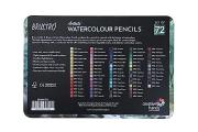BRUSTRO Artists Water Colour Pencil Set of 72 in Elegant tin Box