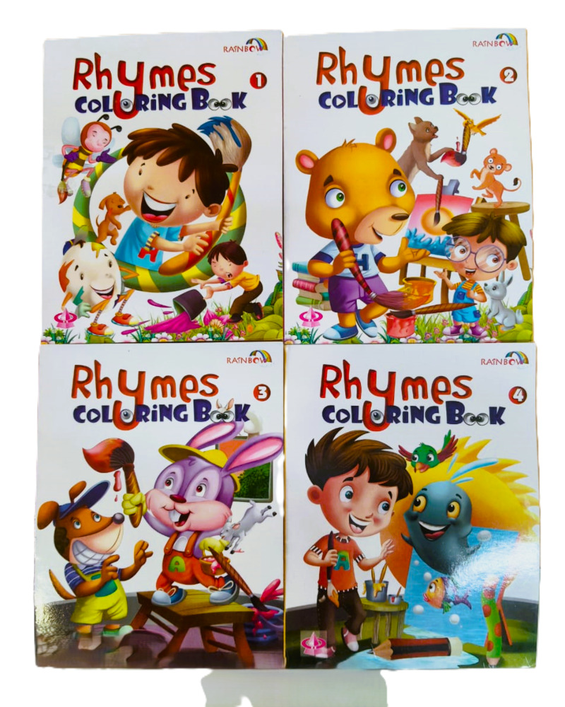 Rainbow Rhymes Coloring Book 3