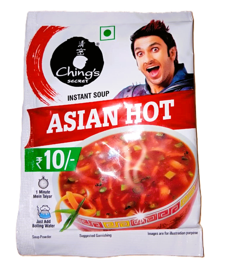 Chings Secret Instant Soup Asian Hot, 15g