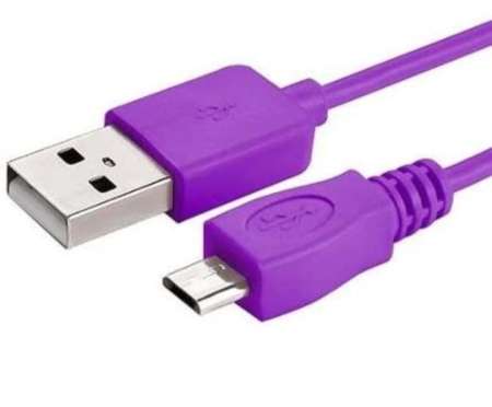 High Speed USB to Micro USB Charging Sync Data Cable (Purple)