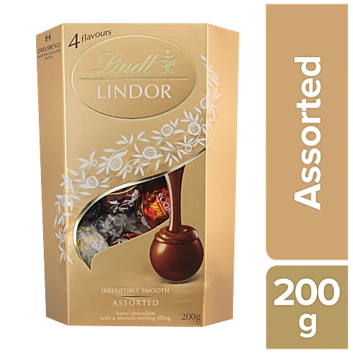 Lindt Londor Assorted Irrresistibly Smooth Assorted 4 Flavours 200g