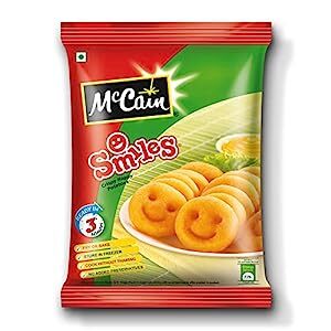 McCain Smiles Crispy - Happy Potatoes, 750 g