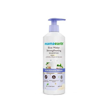 Mamaearth Rice Water Strengthening Shampoo 400ml
