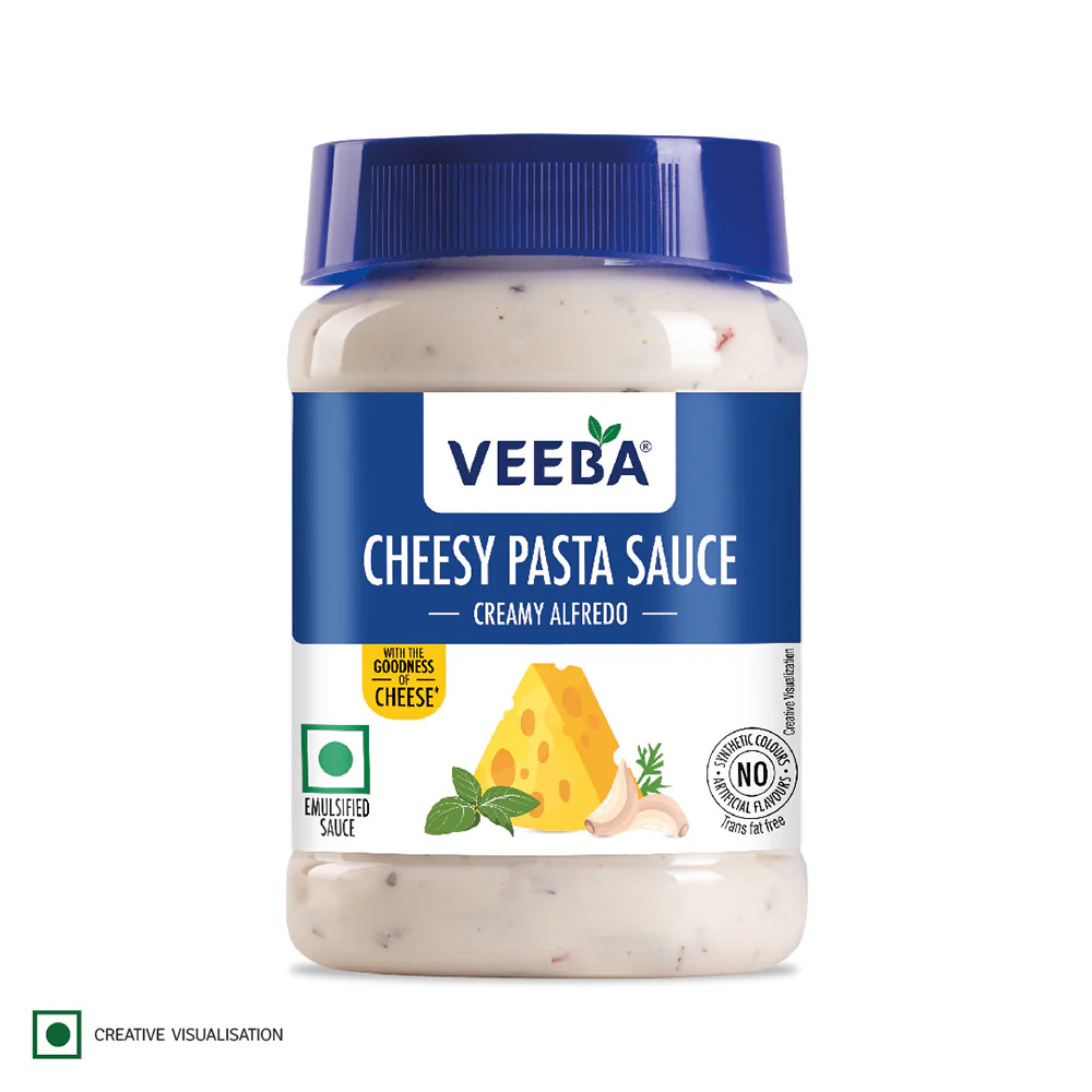 Veeba Cheesy Pasta Sauce Creamy Alfredo 250g
