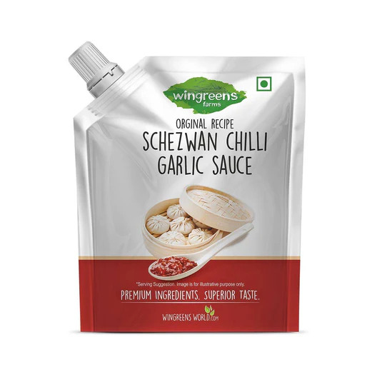 Wingreens Farms Schezwan Chilli Garlic Sauce 180gm