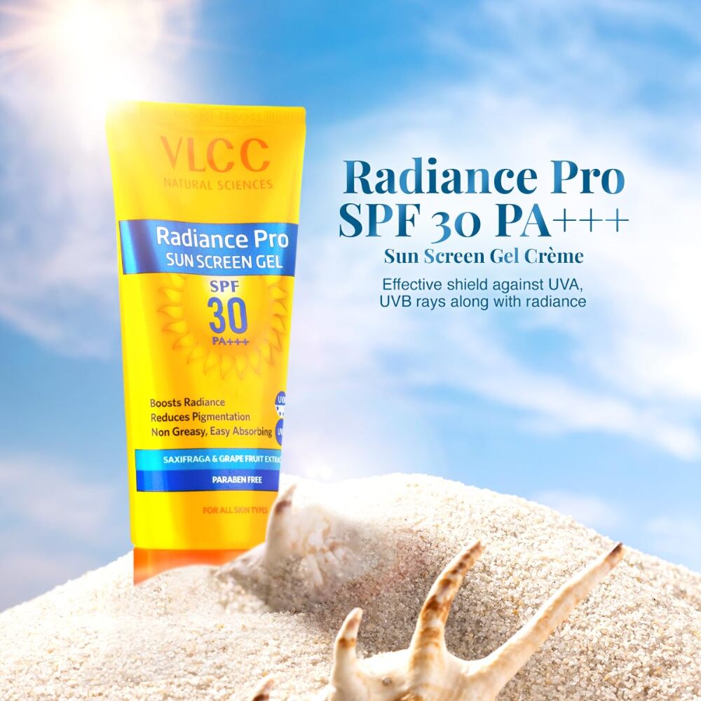 VLCC Radiance Pro SPF 30 Sun Screen Gel (100g)
