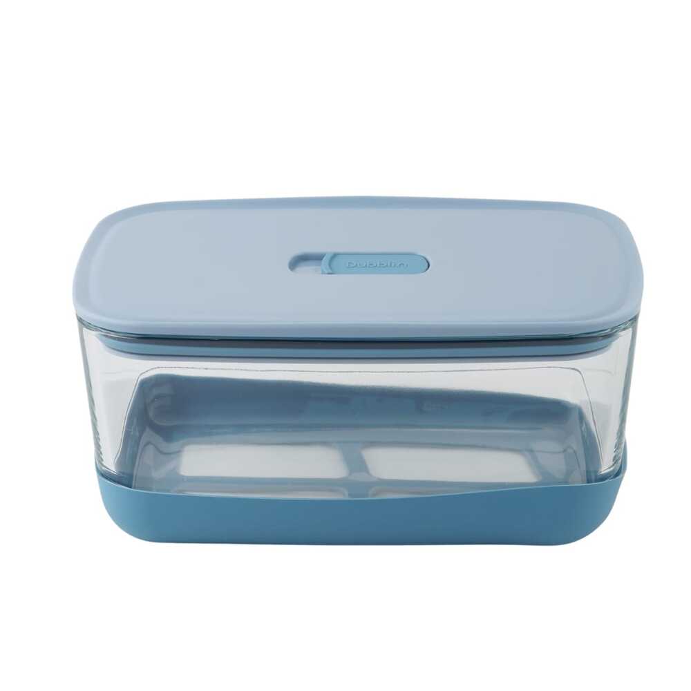 Dubblin Posh 600 ml Rectangle Heat Resistant Glass Serving Dish Storage DBN-2193