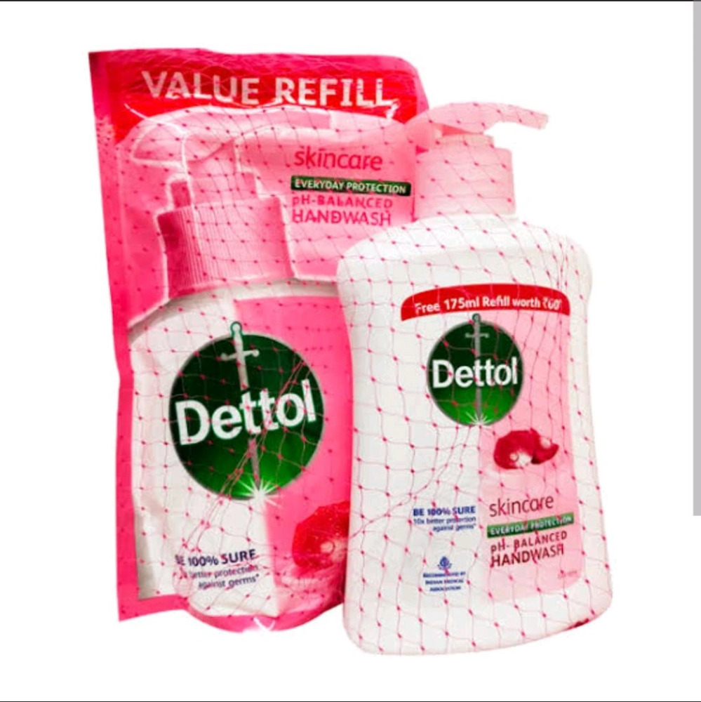 Dettol Sensitive Liquid Handwash 200Ml+175Ml Refill Free