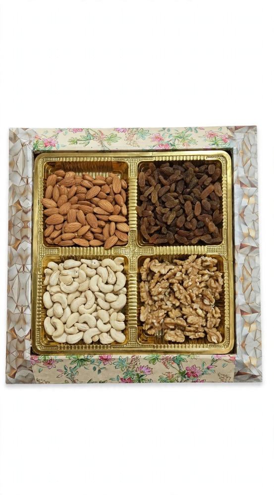Qkart Diwali Celebration Square Gifting A-125g, C-125g, W-90g, K-140g