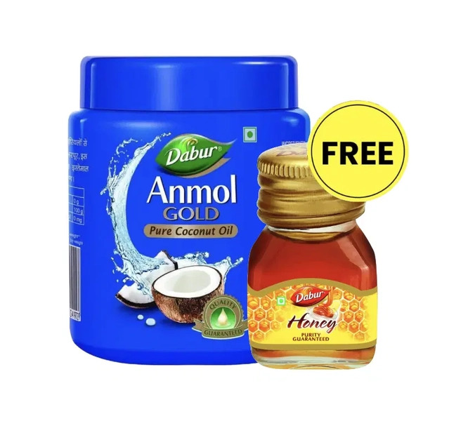 Dabur Anmol Gold Pure Coconut Oil, 160Ml