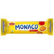 Parle Monaco Biscuit - Classic Regular, Salted Snack, 52.2 g