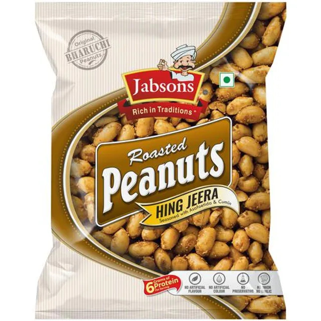 Jabson Peanuts Hing Jeera, 140 gm