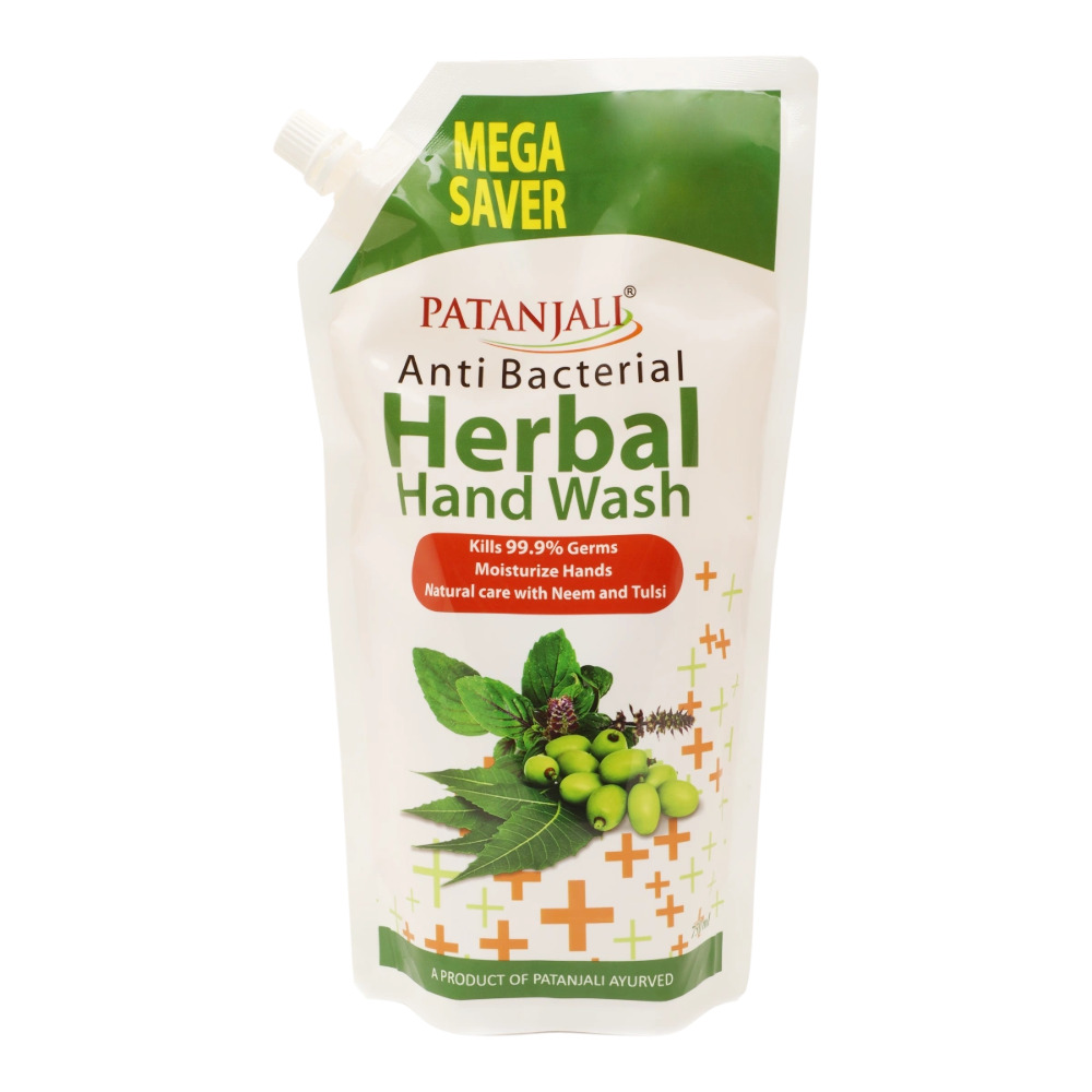 Patanjali Anti Bacterial Herbal Hand wash 750 ML