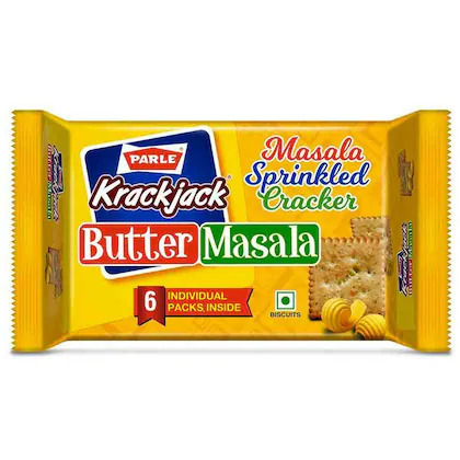 Parle Krackjack butter masala, 307 G