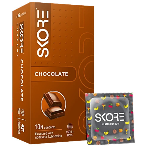 Skore Chocolate Flavoured (Pack Of 10)