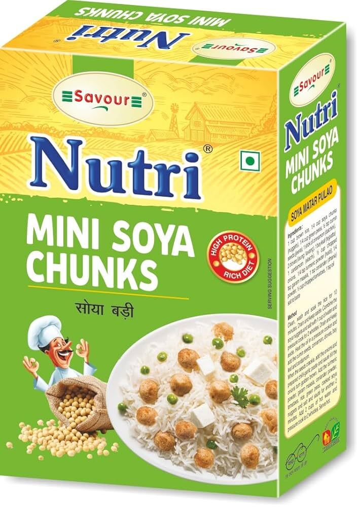 Savour nutri mini soya chunks 200g