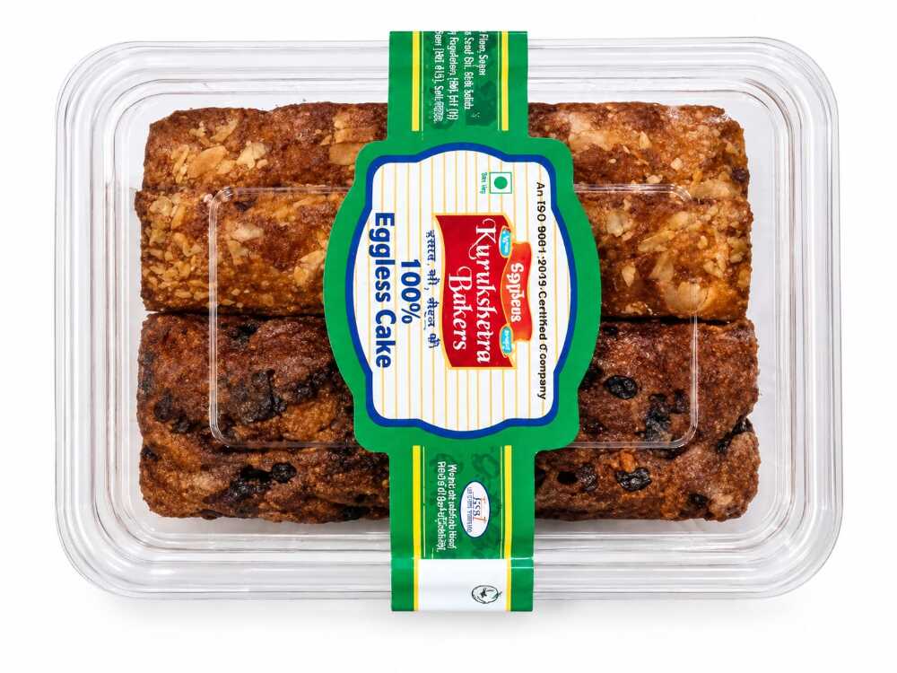 Kurukshetra Bakers 100% Eggless cake 600gm